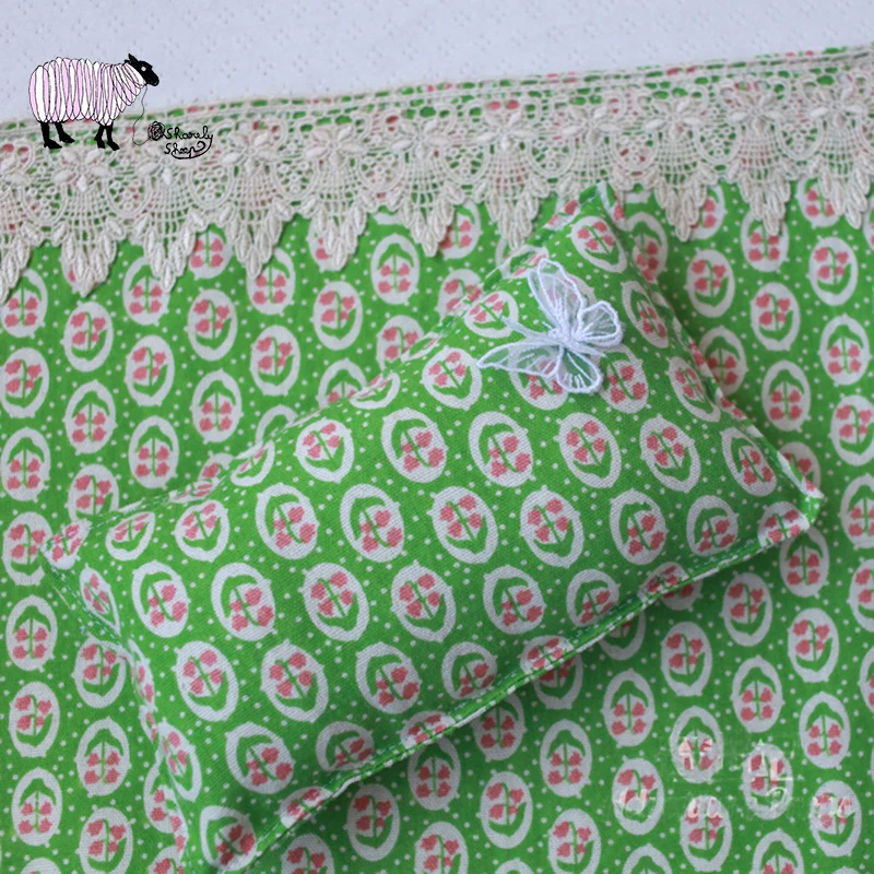 Newborn Baby Photography Retro Country Style Blanket and Pillow Set Props Baby Girl Boy Photo Shoot Backdrop Props bebe foto