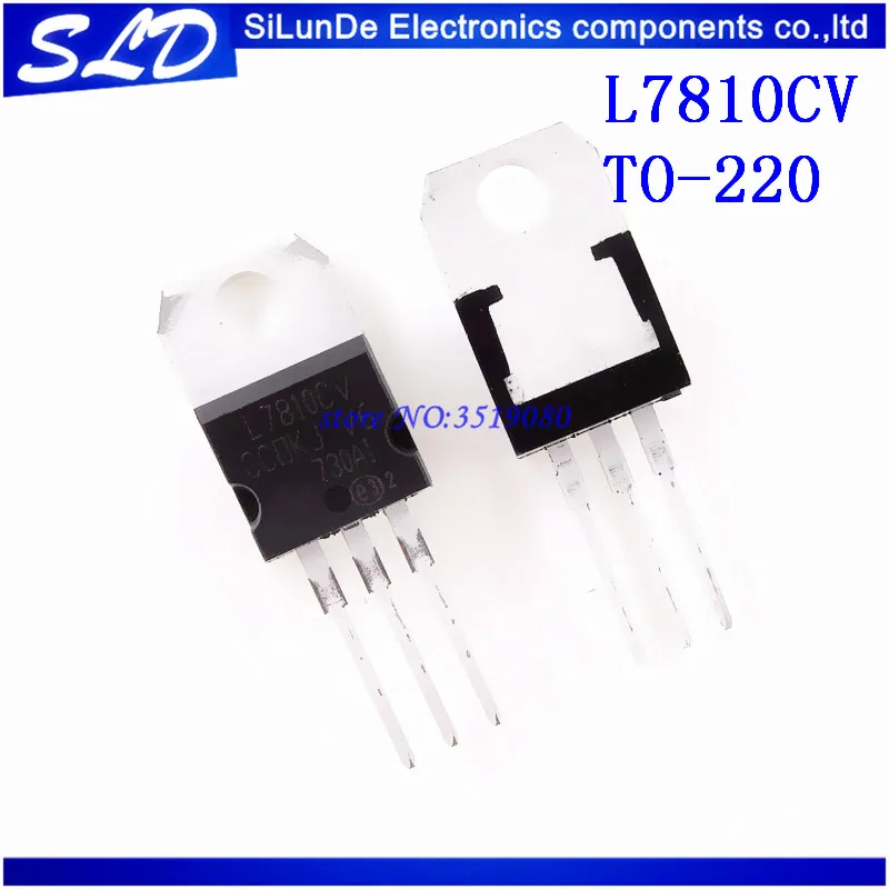 10 шт./лот L7810CV TO220 L7810 TO-220 7810 LM7810 MC7810 новая и оригинальная фотография | Электроника