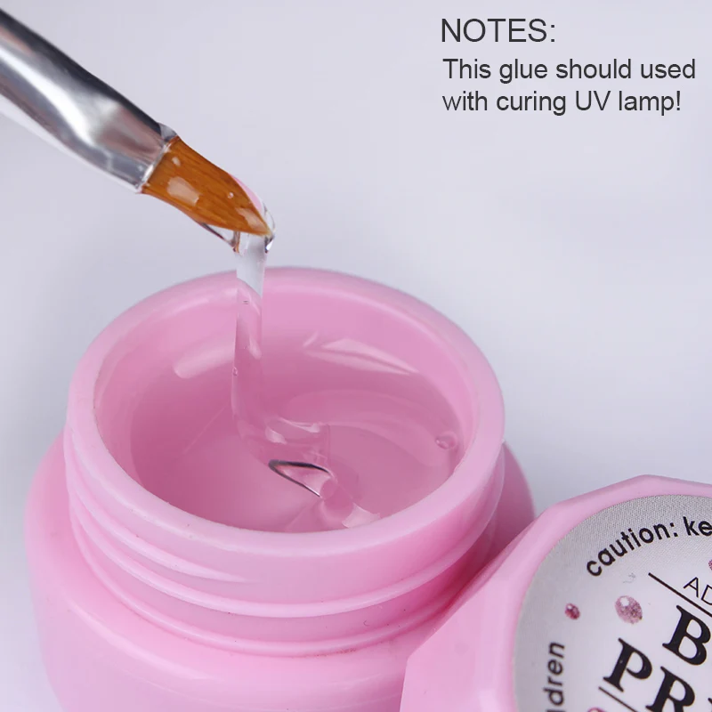 

BORN PRETTY 10g Nail Decoration Rhinestones Glue Fast-dry UV LED Gel Nail Polish Varnish Manicure Nail Art Tool