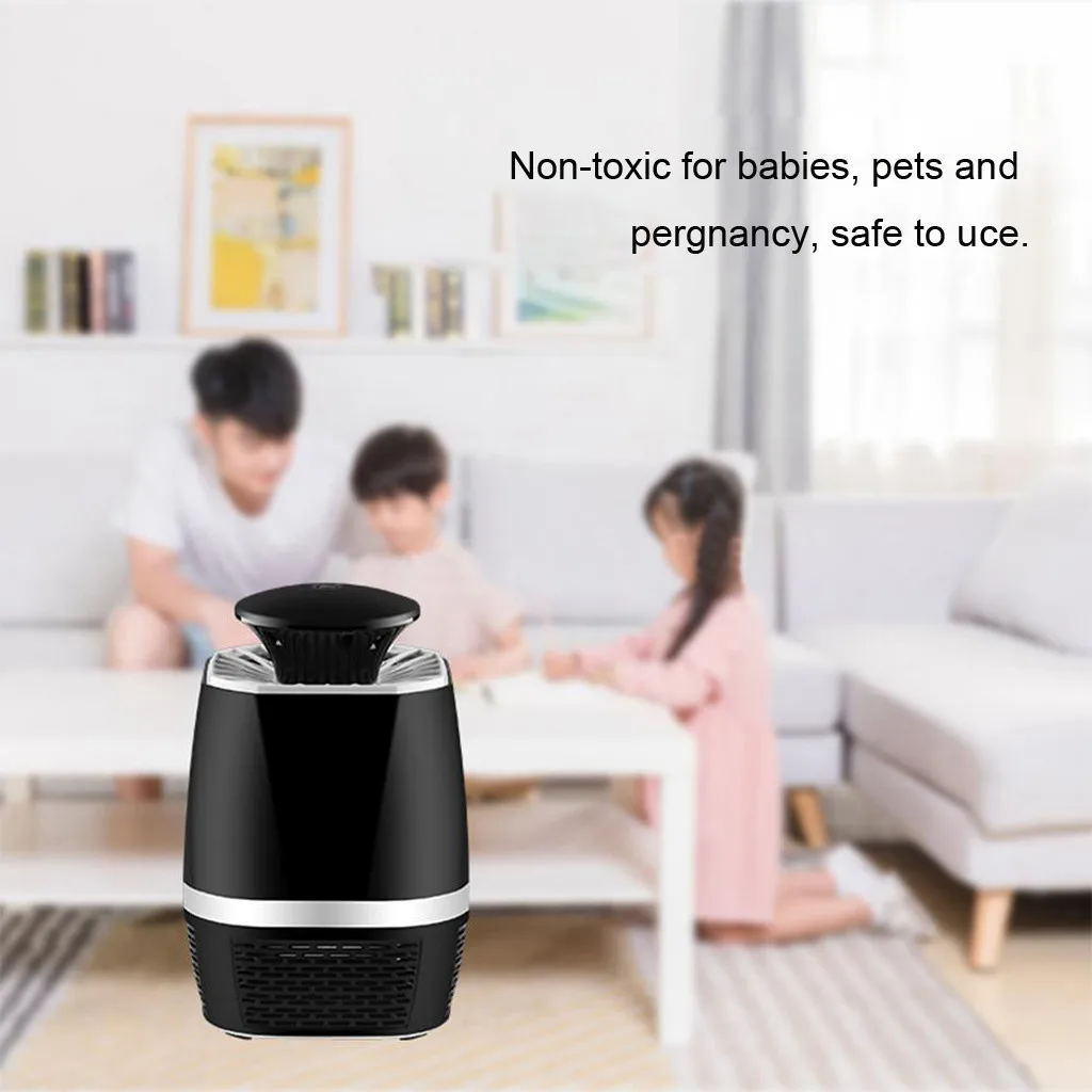 Mosquito killer USB Электрический комаров killer лампа Фотокатализ немой домашний светодиодный жучок ловушка для насекомых Zapper ловушка без излучения