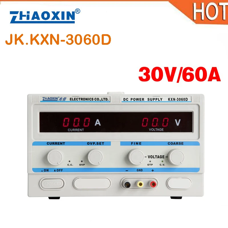 2018 Горячие ZHAOXIN KXN-3060D 1.8KW большой Мощность 30 В 60A светодио дный Регулируемый