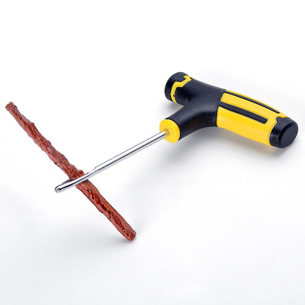 

Emergency Tire Tool Thread Easy To Use Safe High-performance Fixed Repairing Kit Durable Toxic Free Space Saving Car Accessories