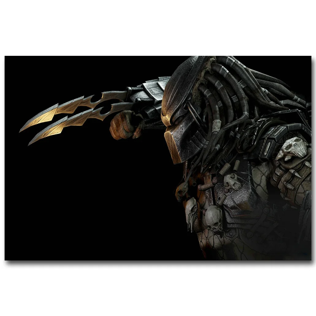 Alien vs Predator 3 художественный Шелковый плакат с принтом 13x20 24x36 дюймов Классическая