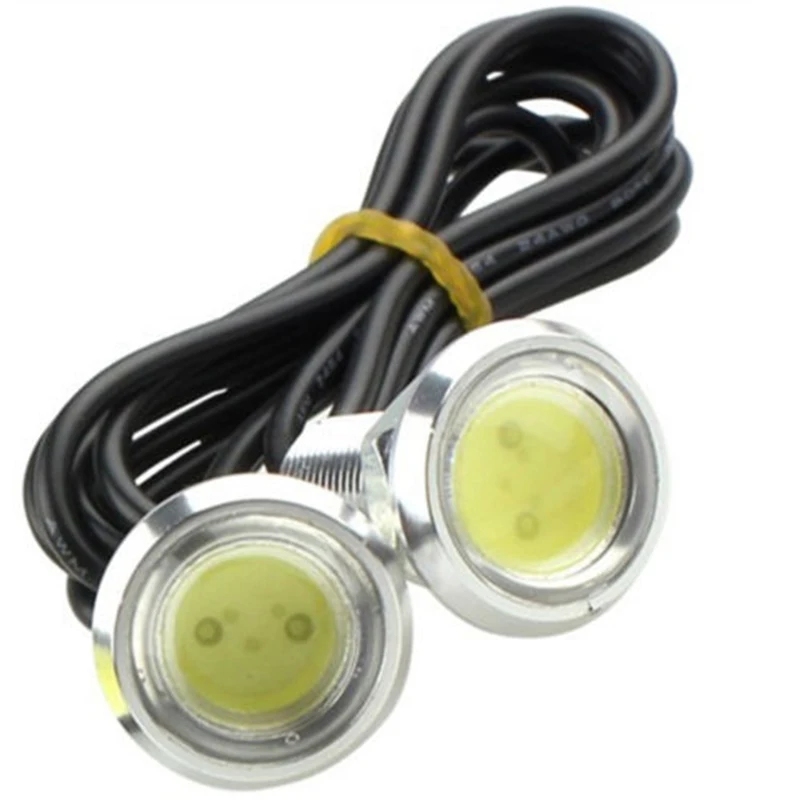 

4PCS 23MM red green blue white color LED spotlight eagle eye light for DIY 4x3w Brake Lamp waterproof for Russia Free Shipping