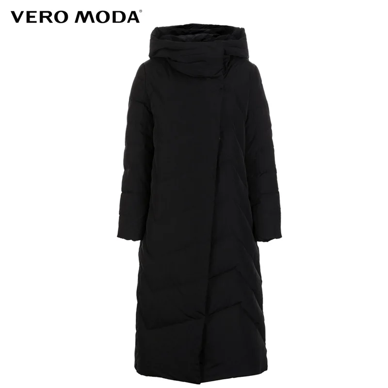 Vero Moda Бренд 2018 Новинка женский пуховик с пуха 80% капюшоном прямой фасон женская