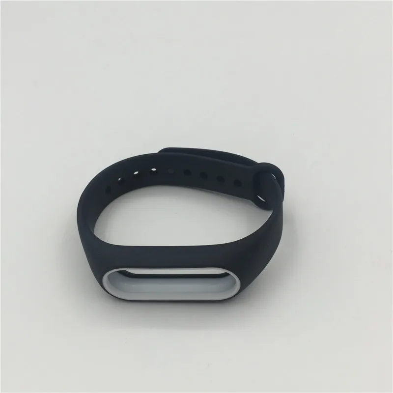 Силиконовый браслет для Xiaomi mi band 2 mi band 2 браслеты на ремешке двухцветные сменные браслеты для оригинальной mi band 2