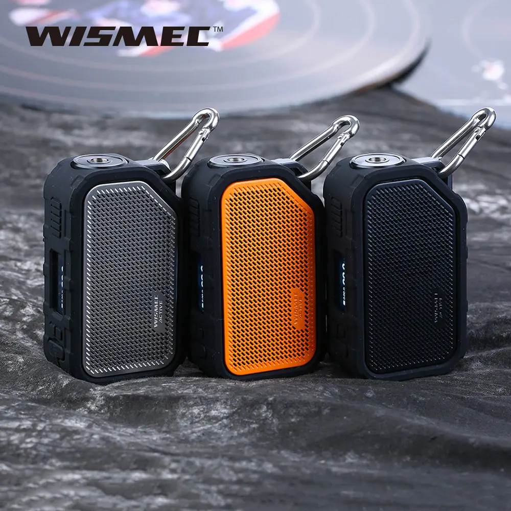 Buy  100% Original Wismec Active Mod Box 80W Vape Box with Bluetooth Speaker Waterproof/shockproof Elect