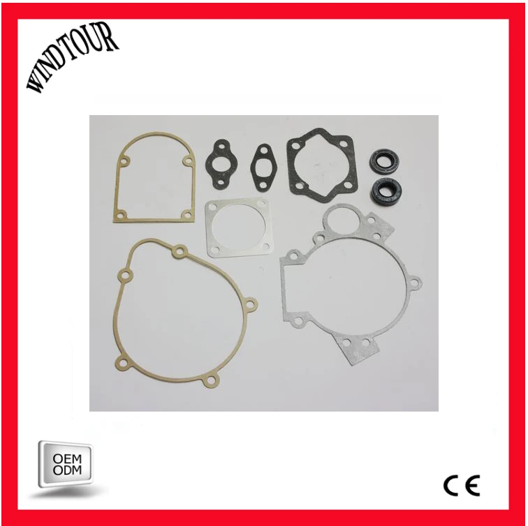 40 мм Головка двигателя прокладка основания комплект сальник 50cc 2-тактный моторизованный мопед