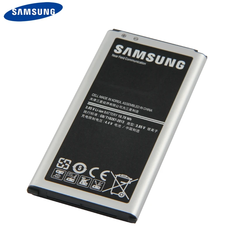 samsung Батарея EB-BG900BBE EB-BG900BBC/BU для samsung S5 G900S G900F G900M G9008V 9006V 9008W 9006W G900FD NFC 2800 мАч