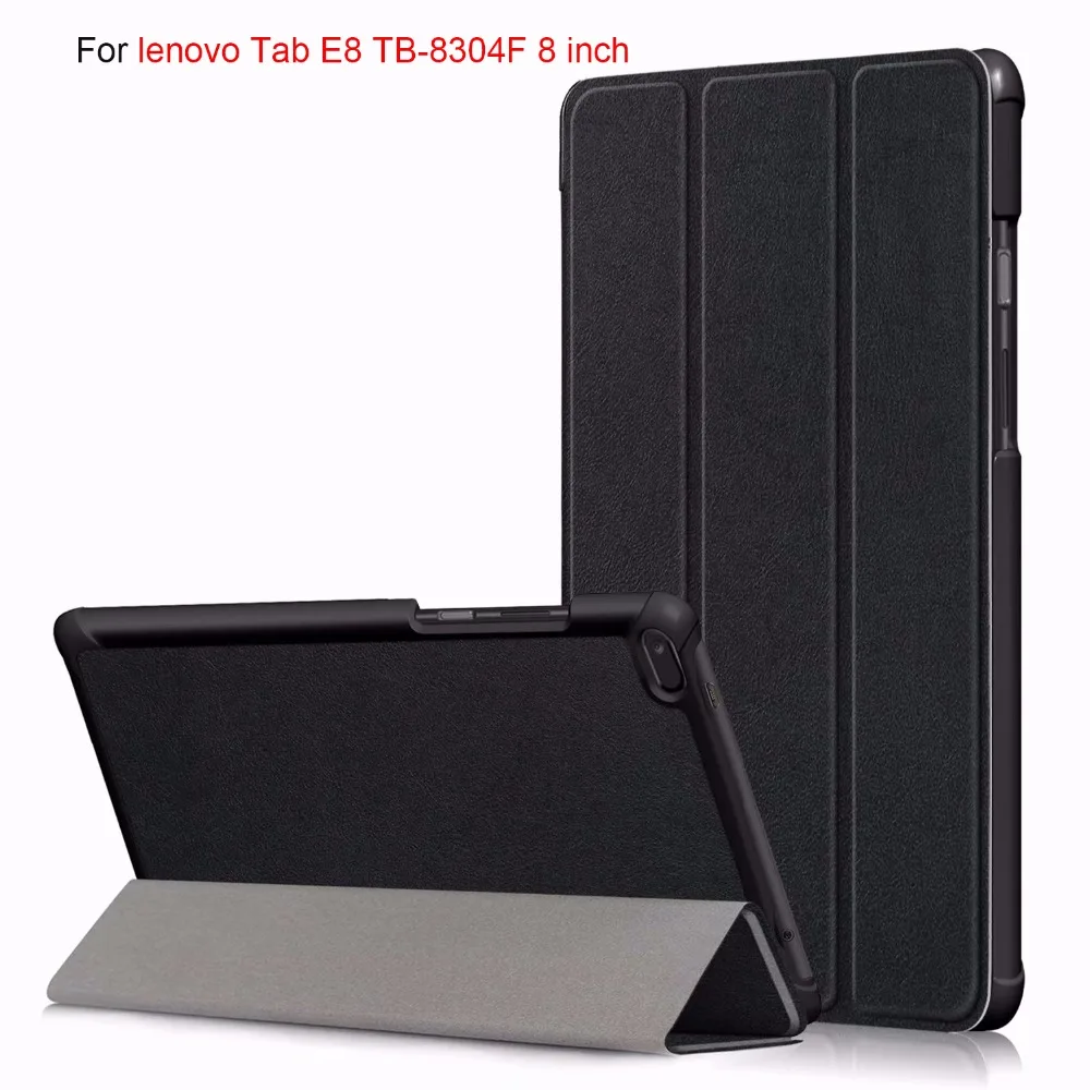 stand PU Leather Slim Case For lenovo Tab E8 TB 8304F 8 inch
