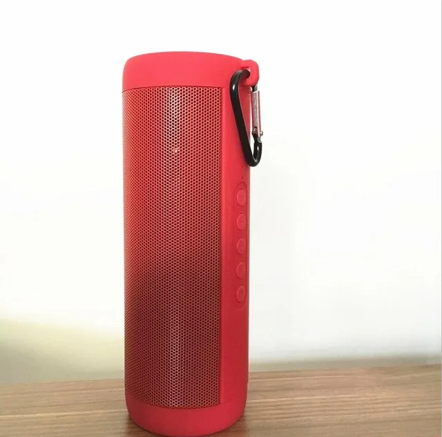 Портативный Bluetooth Динамик T2 Водонепроницаемый открытый музыка колонка Беспроводной стерео мини-громкий Динамик Поддержка TF FM фонарик - Цвет: Красный