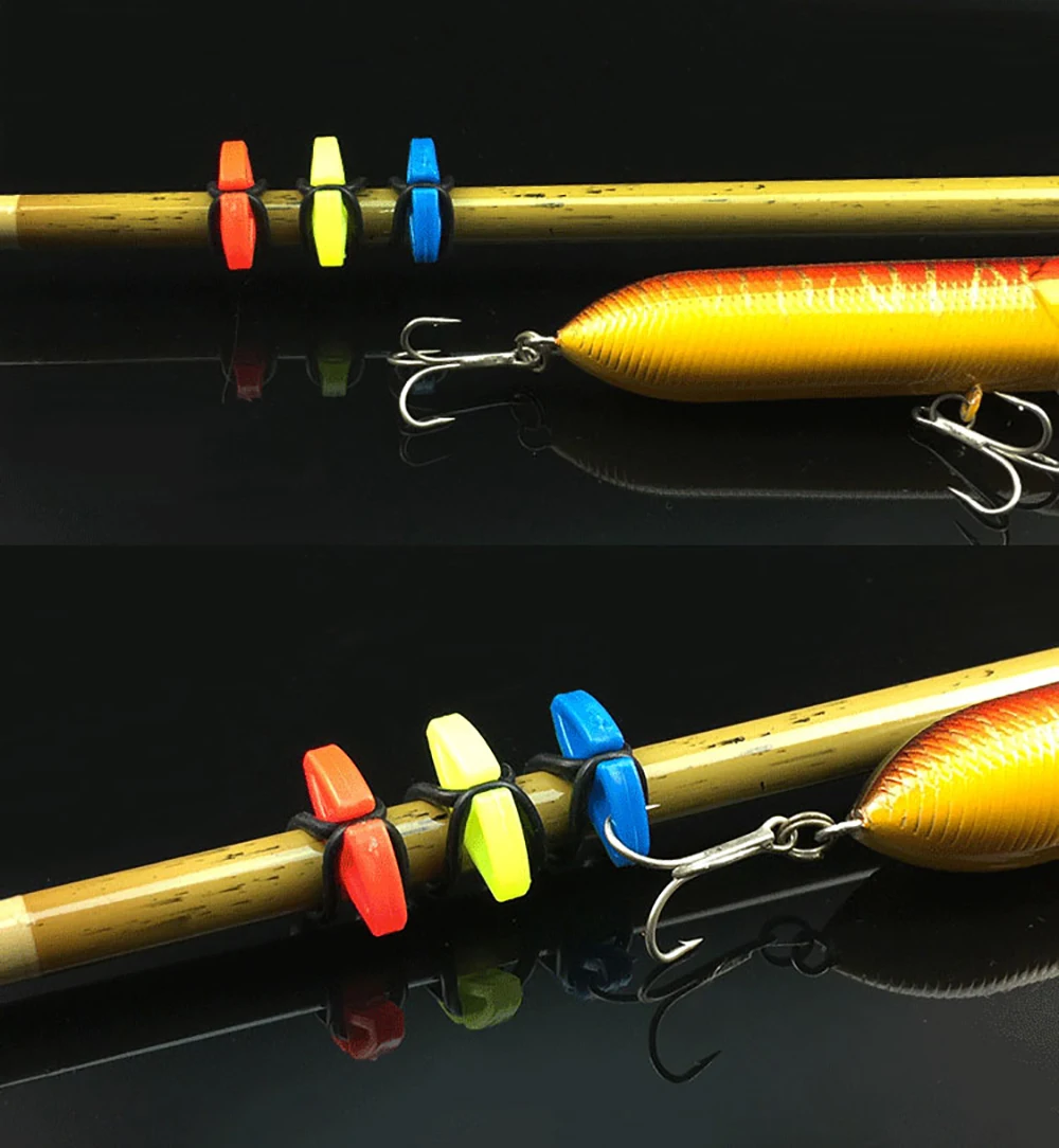 Fishing rod lure holder Clearance