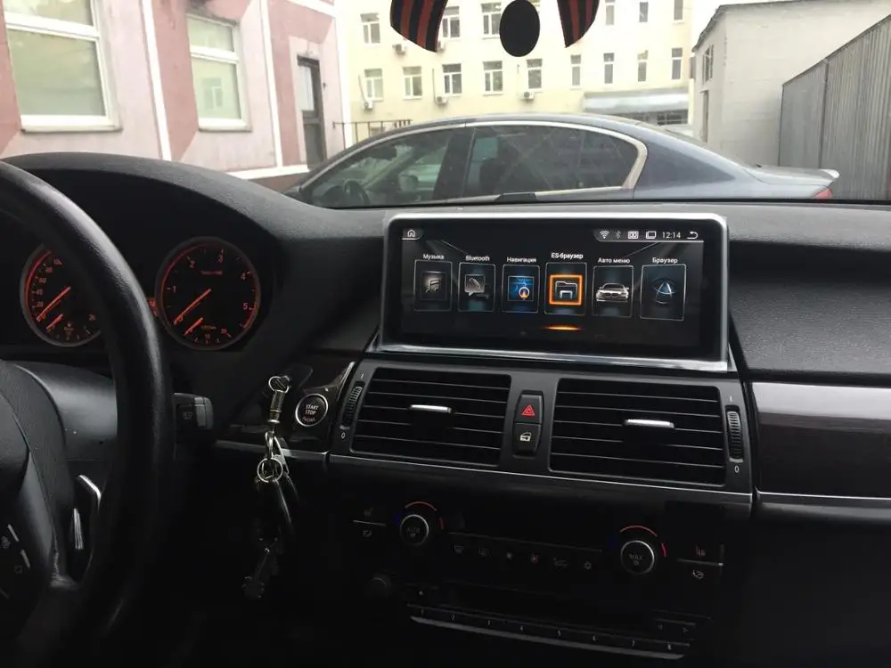 10,2" 8 ядерный Android 9,0 автомобильный радиоприемник gps навигация для BMW X5 E70(2007-2013) BMW X6 E71(2007-) Интеллектуальный Автомобильный мультимедийный