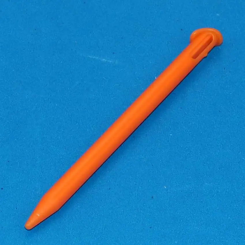 ChengHaoRan 10 шт. пластмассовый Стилус ручка с сенсорным экраном для nintendo new 3 DS XL 3 DSLL игровая консоль, белый черный - Цвет: Orange