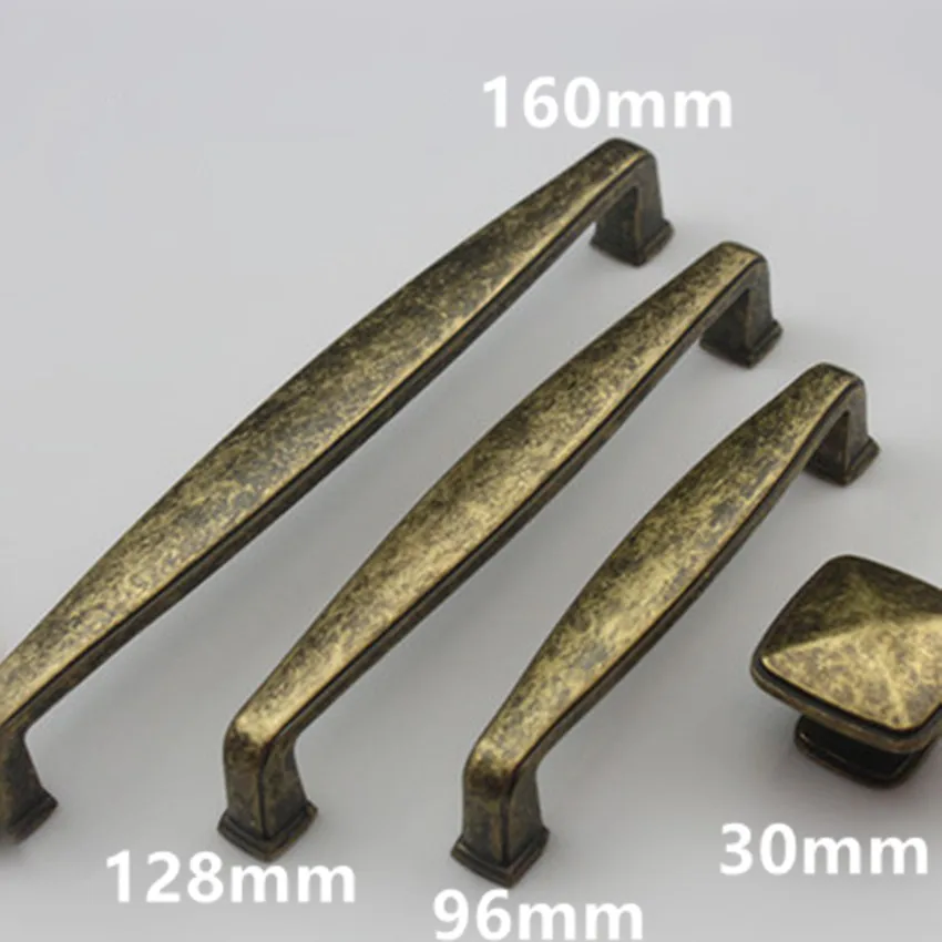 

128mm bronze kitchen cabinet wardrobe door handle pull 160mm antique brass dresser cupboard drawer furniture handle pull knob 5