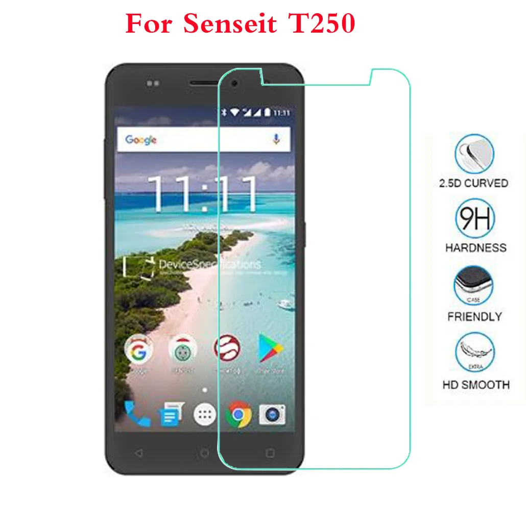 

Tempered Glass For Senseit A250 A247 T100 T250 T300 A109 E500 R500 Tempered Glass Screen Protective Film