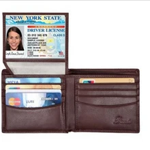 Vintage Leather Men Wallet for Credit Cards Business Card Holder For Men Wallet Male Purse billetera hombr