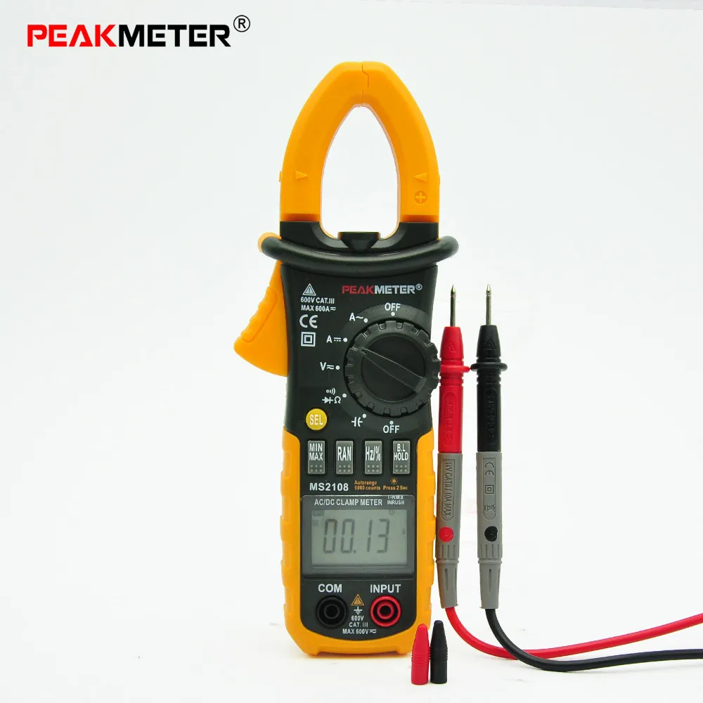 

Auto Range ture Multimeter digitial professional good qulity resistance frequency LED display MS2108