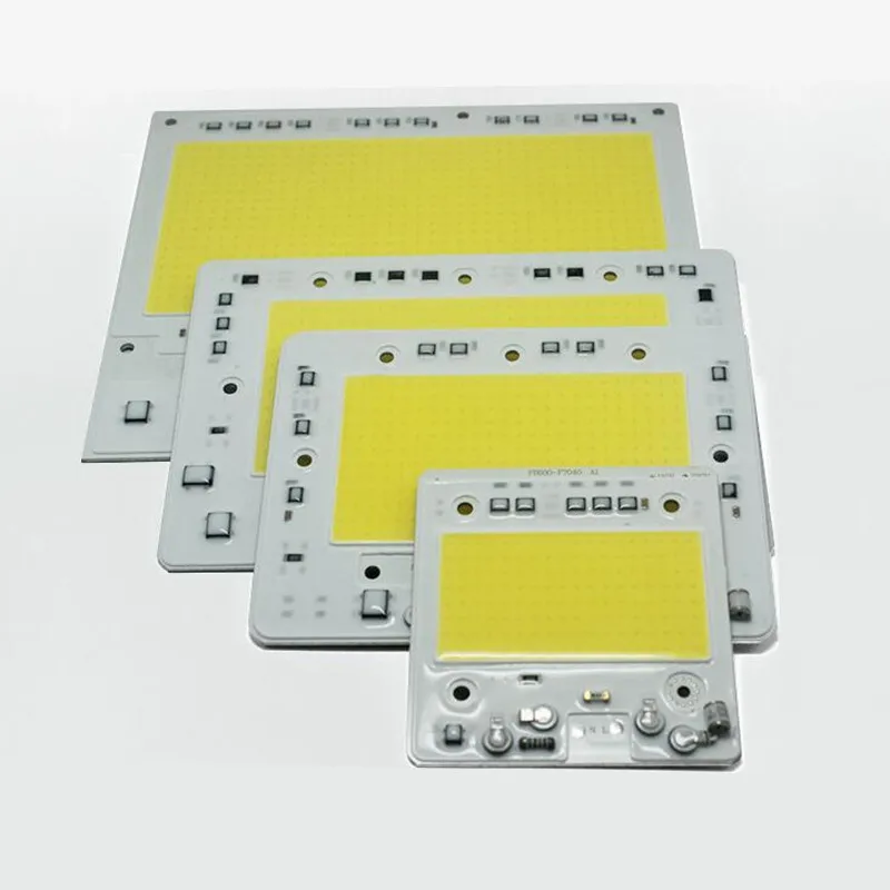 

50w/100w/150w 200w LED COB AC220V 110V light Module LED Floodlight Lamp SMART IC city power White/warm white Free Shipping 1pcs