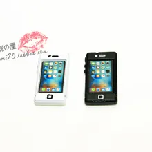 Мини кукольный домик миниатюрная съедающая сцена модель аксессуары мини-Apple телефон черный и белый выбор