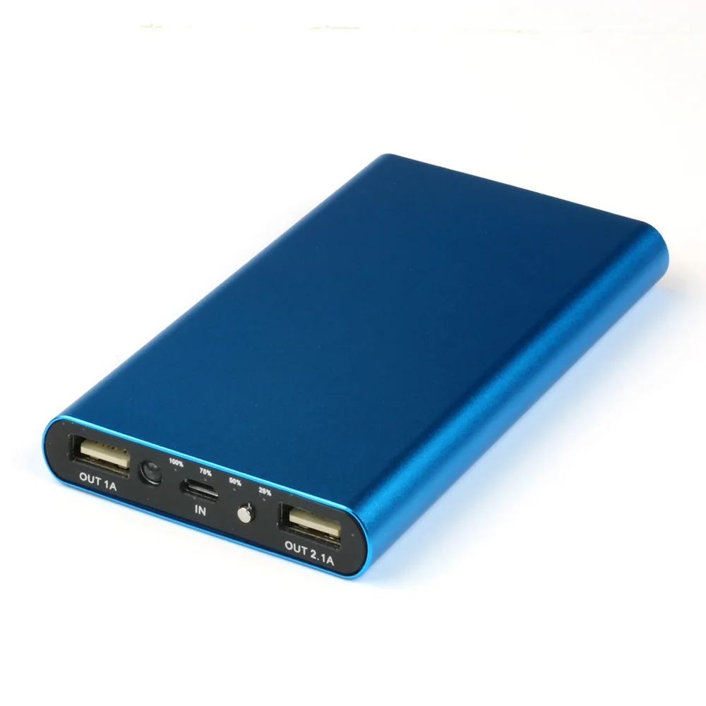 New Dual USB 8000mAh Power Bank Portable External Backup Powerbank Universal Battery Pack Chargers for Smart Phones MP3/4 Tablet