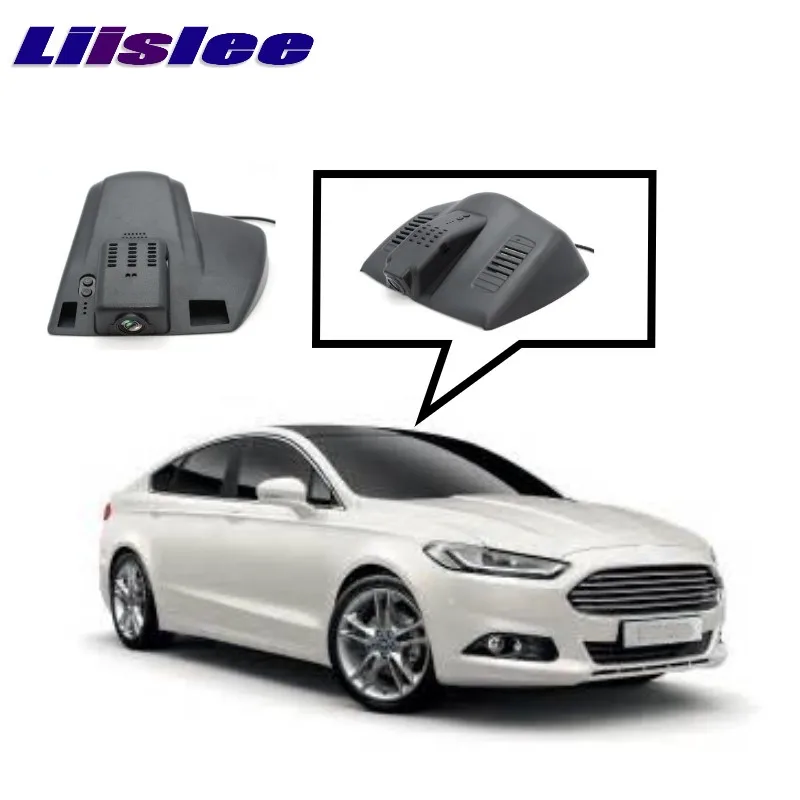 LiisLee Car Black Box WiFi DVR Dash Camera Driving Video Recorder For Ford For Mondeo Contour Fusion MK5 2014~2017