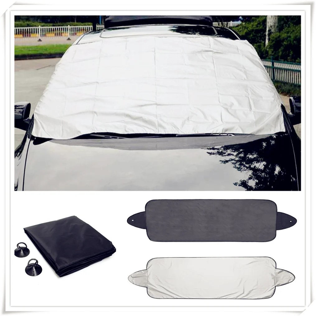 

car Prevent Snow Ice Sun Shade Dust Frost window Windshield Cover Protector for Renault Megane Kadjar EZ-GO Captur Arkana Zoe