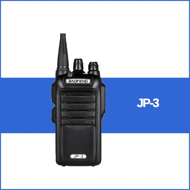 BAOFENG JP 3 Transceiver 2 way Radio Walkie Talkie UHF CTCSS/DCS