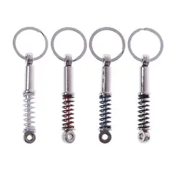 Новые модные 1 шт. авто Интерьер подвеска цепочка для ключей Keyholder Coilover Весна Амортизатор настройки запчасти