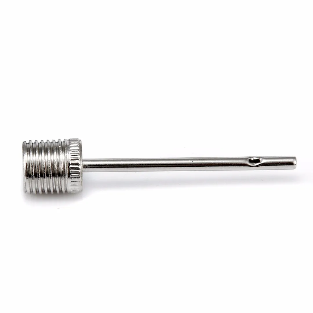 10Pcs Sport Ball Inflating Air Pump Needle Inflatable Air Valve Adaptor Stainless Steel Pump Pin For Football Soccer Basketball