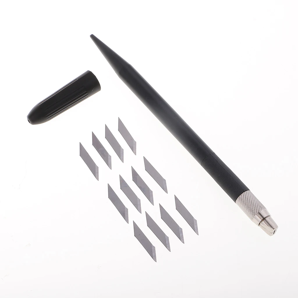 6pcs/set DIY Rubber Stamp Carving Block Kit with Carving Cutter Blades Ink Pad Art Tools for DIY Crafts Scrapbook Card Making