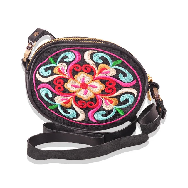 New PU Embroidered Mini Shopping Bag!Hot Vintage Handmade Ethnic ...