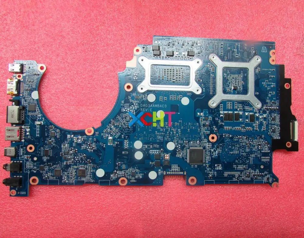 XCHT para HP Omen 15 15-CE 15T-CE000 serie 929481-601, 929481-001 DAG3AAMBAE0 GTX1050Ti 4 GB i7-7700 portátil placa base de prueba