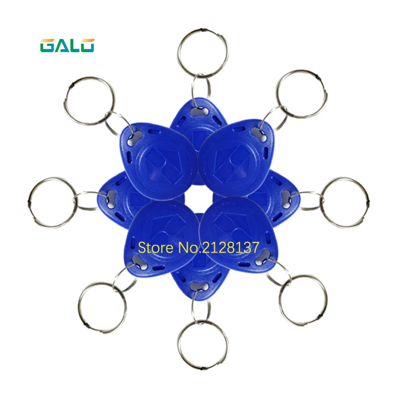 

Galo 100pcs/Lot RFID Card 125KHz ( bule red yellow) for RFID reader keypad access control system