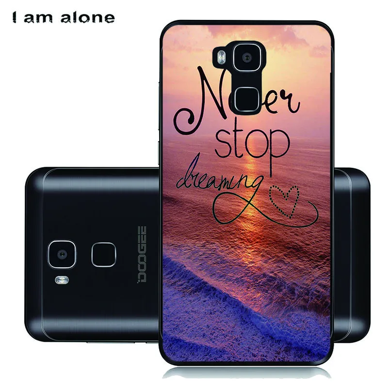 Чехлы для телефонов I am alone Для Doogee Y6 5,5 дюймов, мягкие сумки из ТПУ для мобильных телефонов с рисунком, модные чехлы для Doogee Y6 - Цвет: Soft TPU S94