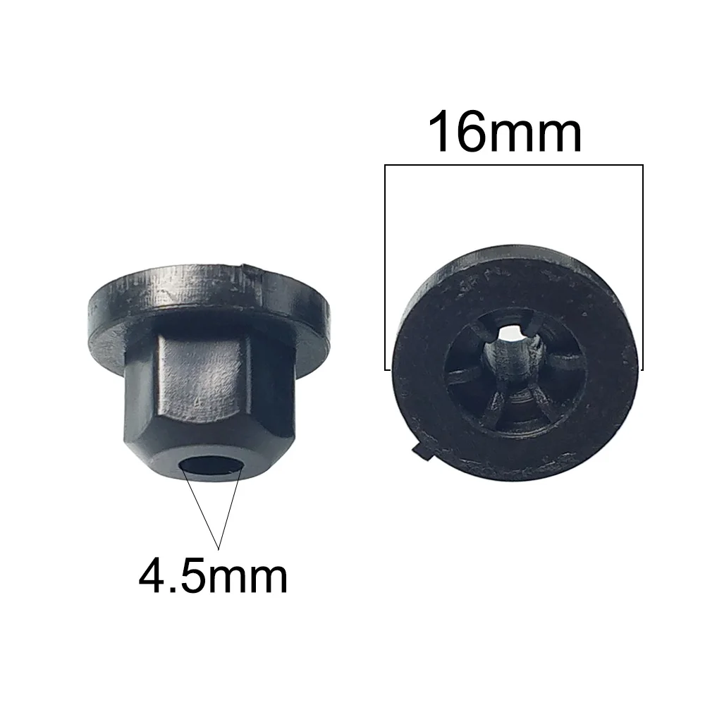 CNIKESIN K60 50 шт нейлоновая Фланцевая гайка Самонарезающий винт основание автомобиля