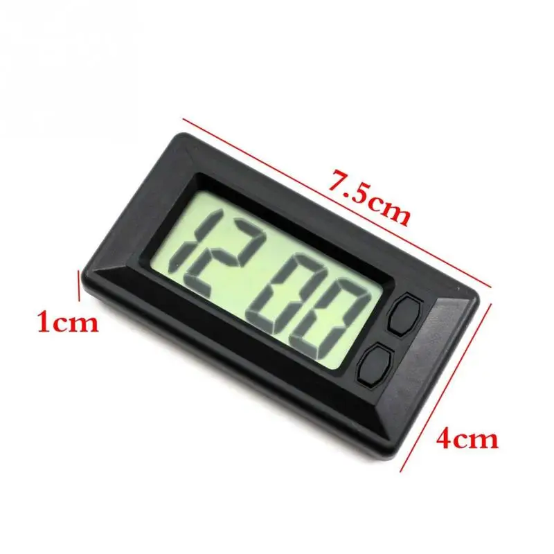 Ultra-thin LCD Digital Display Vehicle Car Dashboard Clock with Calendar Cool