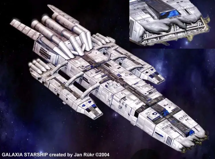 

Planet carrier interstellar spacecraft warships Paper Model Kit