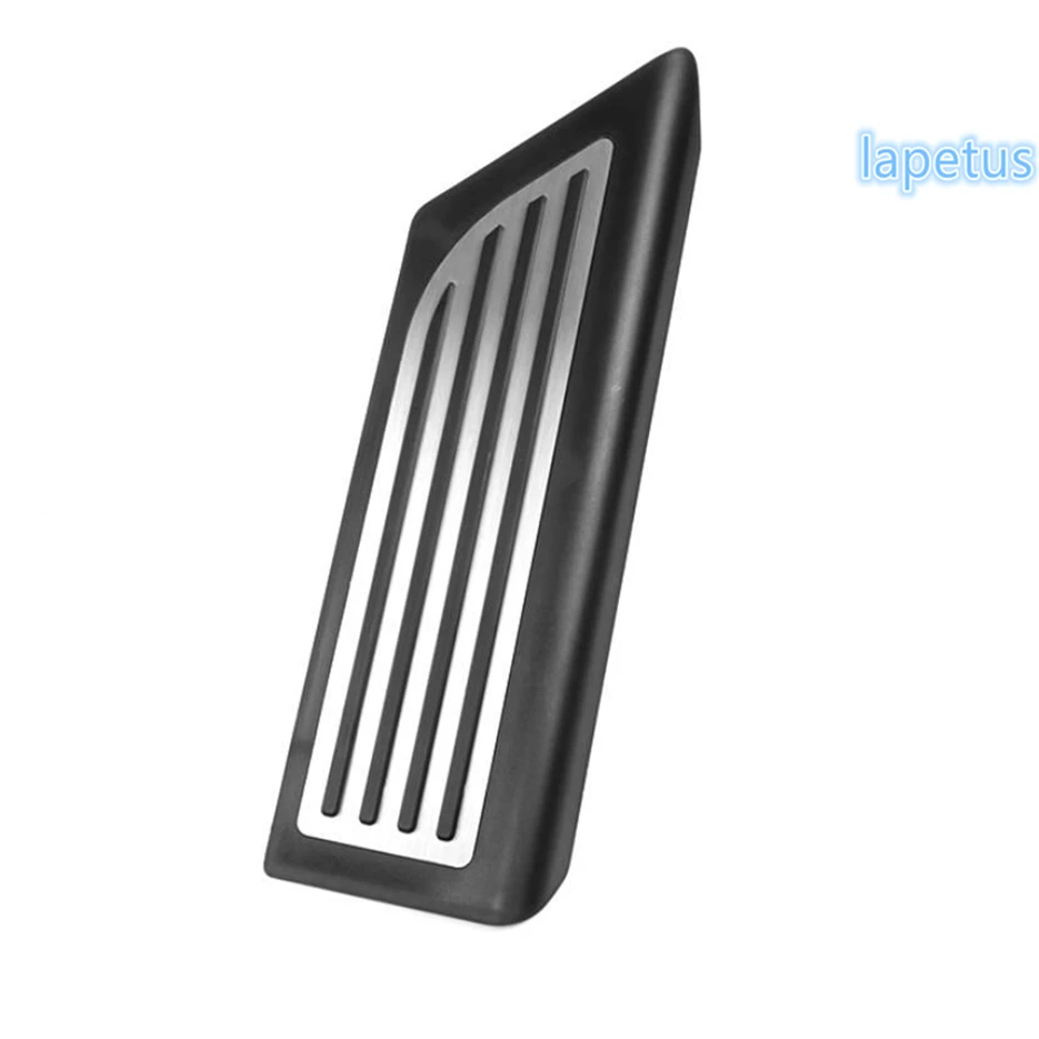 

Lapetus Left Side Foot Pedal Rest Footrest Plate Bezel Decoration Cover Trim 1 Piece Fit For Tesla Model 3 2018 2019