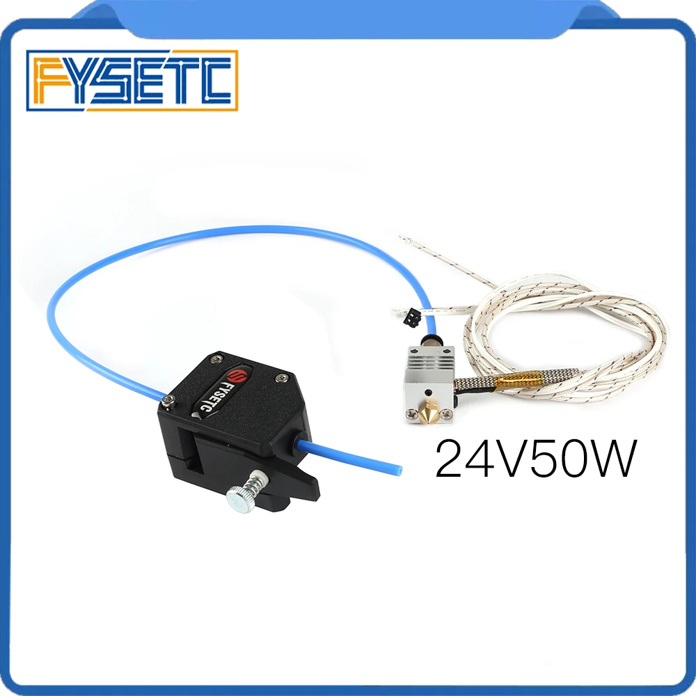 CR10 Hotend J Head Extruder 24V 50W Long Distance With BMG ...