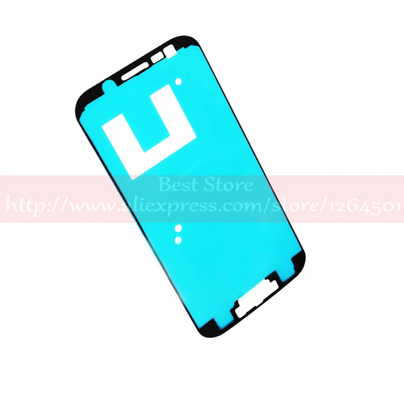 2Pcs for Samsung Galaxy S6 Edge SM-G925 LCD Tocuh Screen Front Frame Bezel 3M Glue Double Sided Adhesive Sticker Tape | Мобильные
