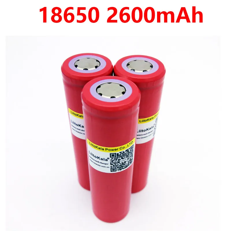 Новинка LiitoKala 26ZY 18650 2600mAh литий-ионная аккумуляторная батарея фонарик батареи