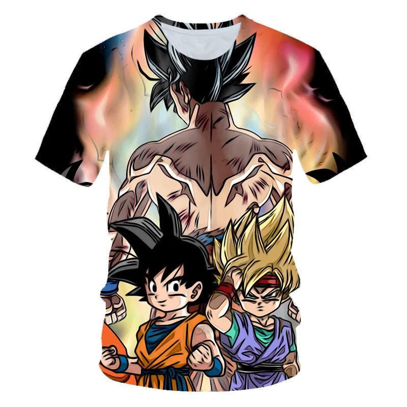 Dragon Ball Z футболки для мужчин Летняя мода 3D принт Супер Saiyajin Сон Гоку черный Zamasu Вегета дракон футболка Топы корректирующие - Цвет: PT-216
