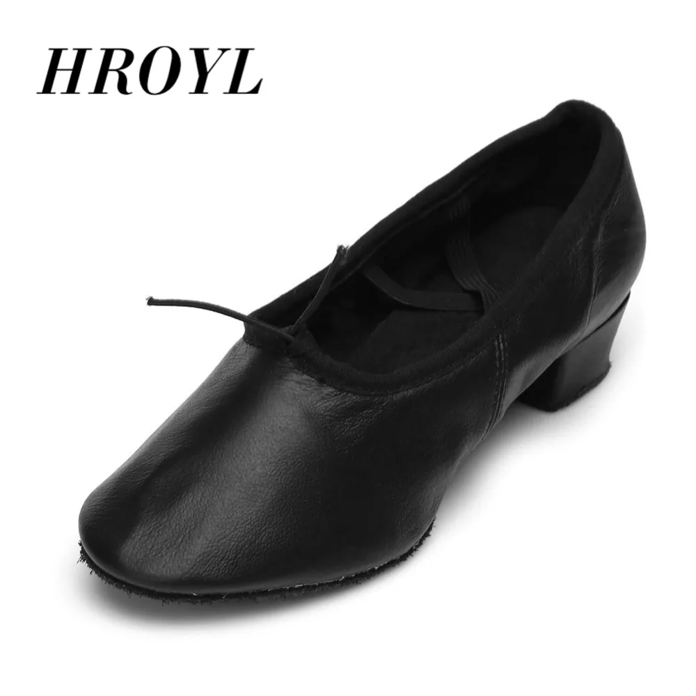 Ballet Shoes Woman Dance Shoes Square Heel Ballroom Latin Modern