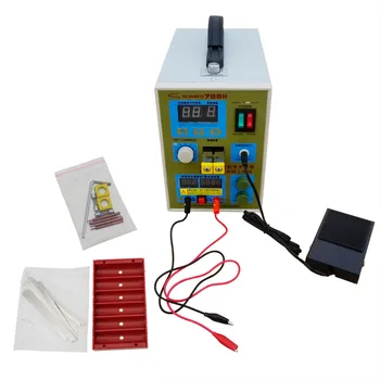 Best Free Shipping 2200V Battery Spot Welder 788H Welding Machine Battery Charger LED Pulse Battery Spot Welder788H Welding Machine