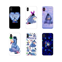 Para Samsung Galaxy A5 A6S A7 A8 A9S estrella J4 J6 J7 J8 primer Plus 2018 accesorios de la cáscara del teléfono cubre dibujo de burro arte Eeyore