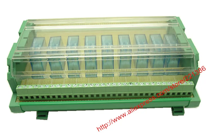 Профиль UM122 с крышкой 51 100 мм Φ PCB din rail carrier корпус для печатной платы holder|profile|profiles