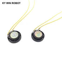 הרבה אוהם חדש דק 2pcs / הרבה חדש דק צעצוע ברכב צופר 32 אוהם 0.25 ואט 0.25W 32R הדובר קוטר 21mm 2.1CM עם חוט (5)