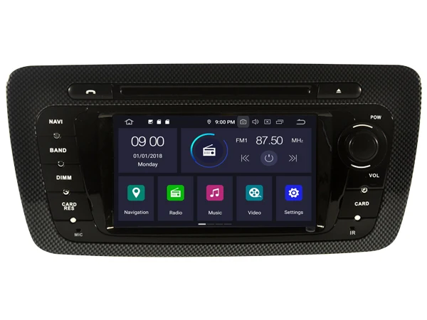 Sale WITSON Android 9.0  CAR DVD PLAYER for SEAT IBIZA  +STEREO RADIO +DVR/WIFI+DSP+DAB+OBD 1