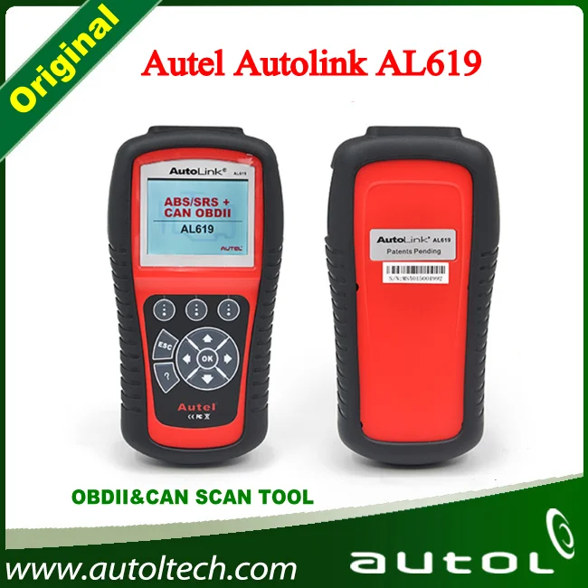 Autel AutoLink ABS/SRS +CAN OBDII  Diagnostic Tool AL619 Diagnoses ABS/ SRS system AL 619 Update ONline